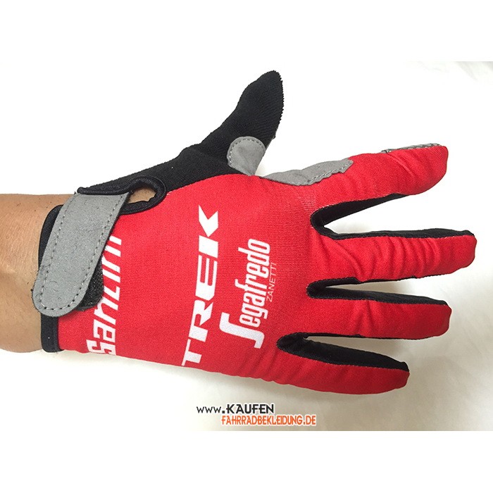 2020 Trek Segafredo Lange Handschuhe Rot